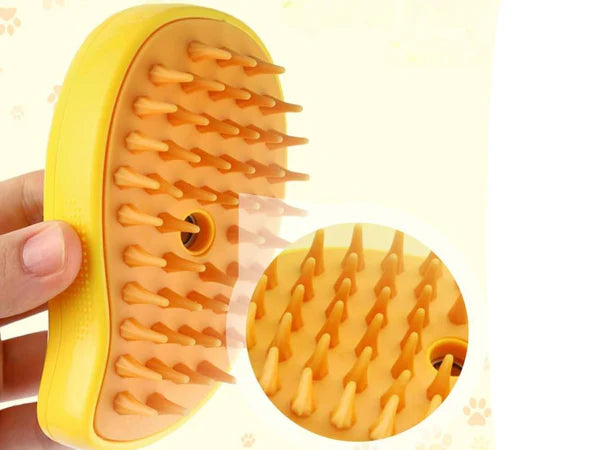 ✨SteamBrush™ – Cepillo vaporizador para perros y gatos