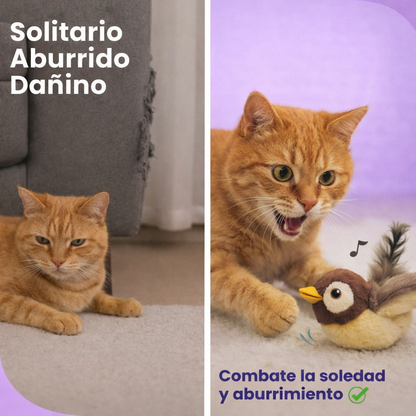 🐦BirdieFly® - Pájaro Interactivo Realista